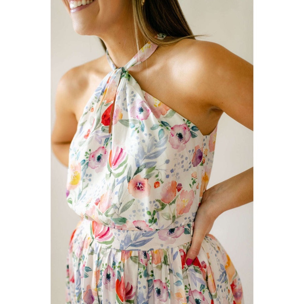 Lucy Paris Iris Halter Top